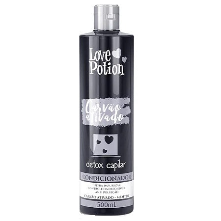 Love Potion, Carvão Ativado, Restoring Conditioner For Hair, 500ml