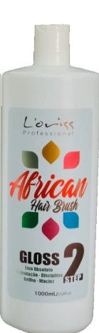 Loriss professional, African Hair Brush Gloss, Restoring Conditioner For Hair 2, 1L