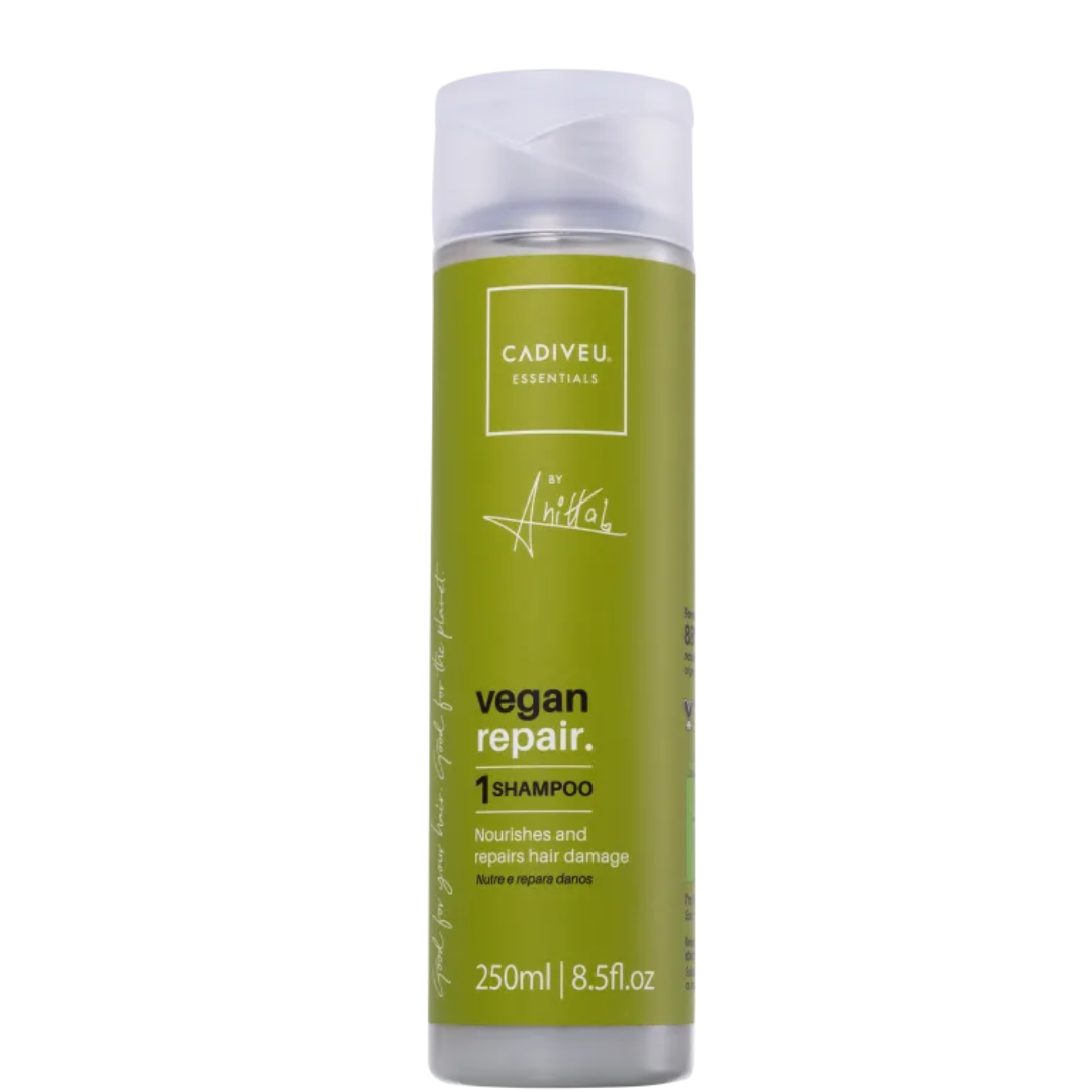 Cadiveu, Vegan Repair by Anitta Step 1, Deep Cleansing Shampoo For Hair, 250ml