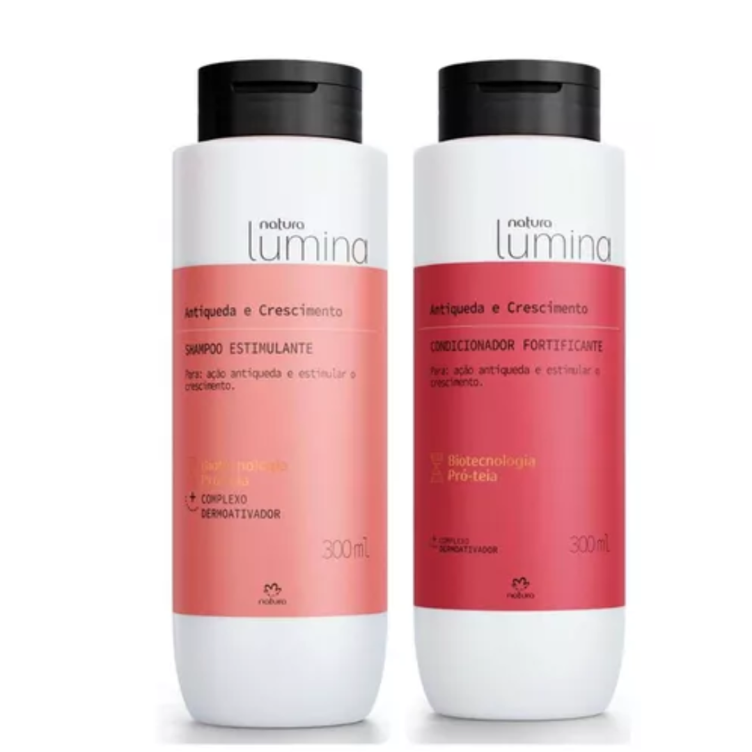 Natura Anti-Hair Loss Shampoo and Conditioner Lumina Growth