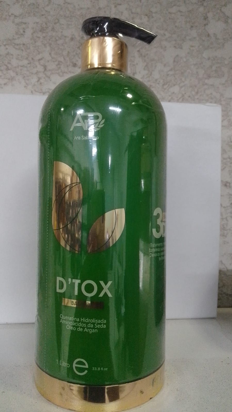 Ana Paula Carvalho, Dtox Professional collection, Balm Dtox, Restoring Conditioner For Hair, 1L-Ana Paula Carvalho