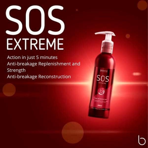 Borabella SOS Extreme Reconstrutor Finishing Oil For Hair 240ml | 12.3 oz - BUY BRAZIL STORE
