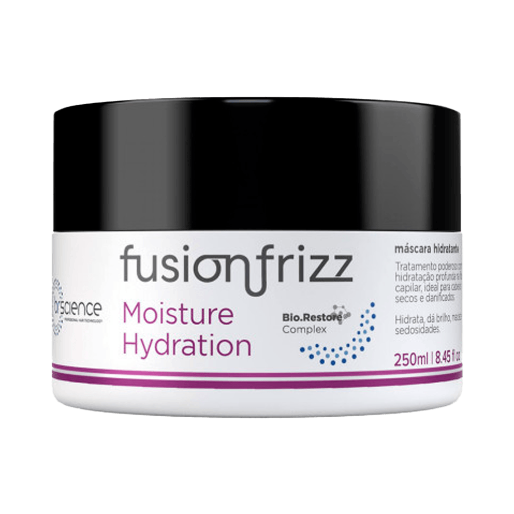 BR Science | Fusion Frizz Moisture Hydration | 250 ml / 8.45 fl.oz. - BUY BRAZIL STORE