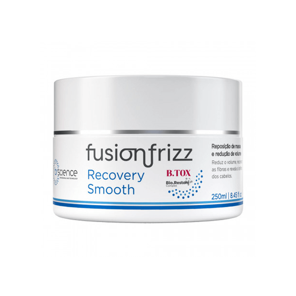 BR Science | Fusion Frizz Recovery Smooth | B-tox | 250 ml / 8.4 fl.oz - BUY BRAZIL STORE