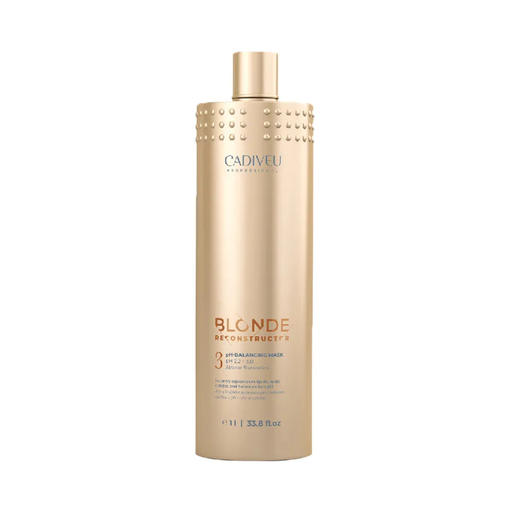 Cadiveu, Blonde Reconstructor PH Balancing 3, Hair Mask For Hair, 1L