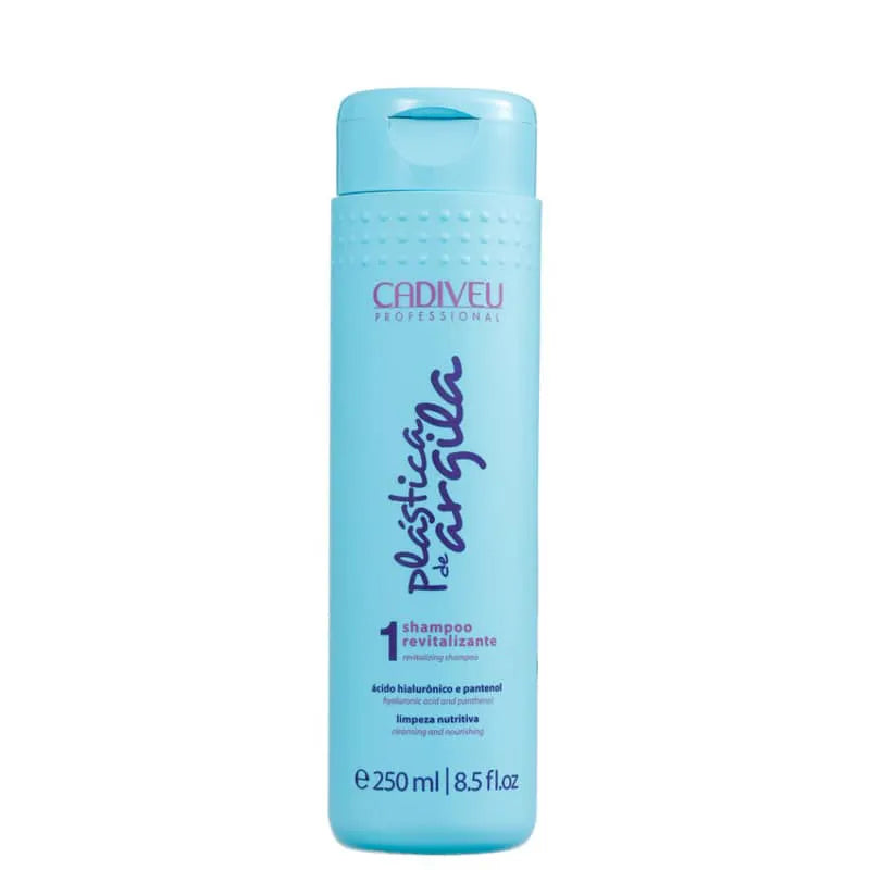 Cadiveu, Plastica de Argila Revitalizante, Deep Cleansing Shampoo For Hair 1, 250ml