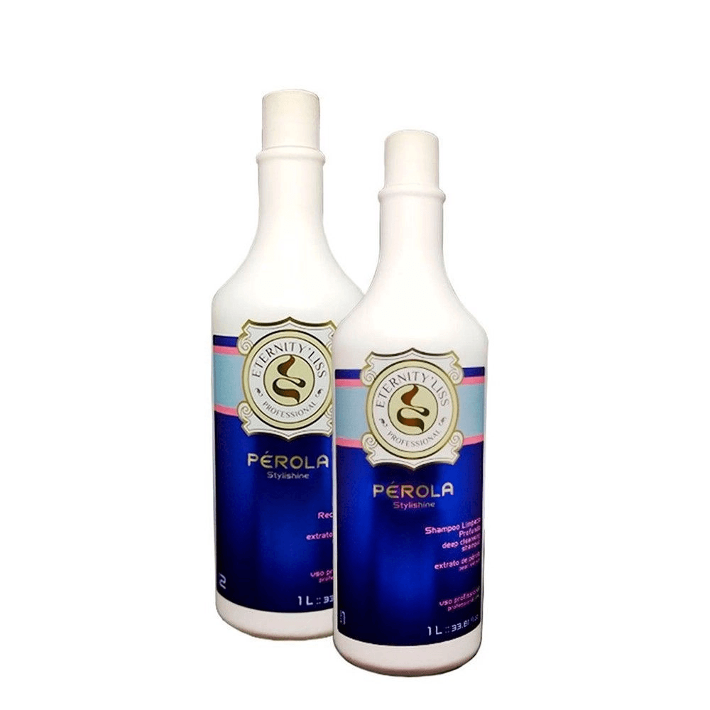 Eternity Liss, Kit Perola Stylishine, 2x 1L - BUY BRAZIL STORE