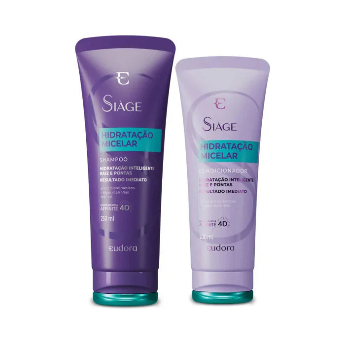 Síage Micellar Hydration Kit - Shampoo + Conditioner - Eudora