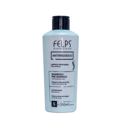 Felps, Antirresiduo, Deep Cleansing Shampoo For Hair, 250ml 8.4 oz - BUY BRAZIL STORE