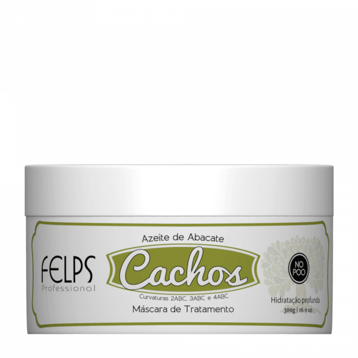 Felps, Cachos Azeite de Abacate, Hair Mask For Hair, 300gr - BUY BRAZIL STORE