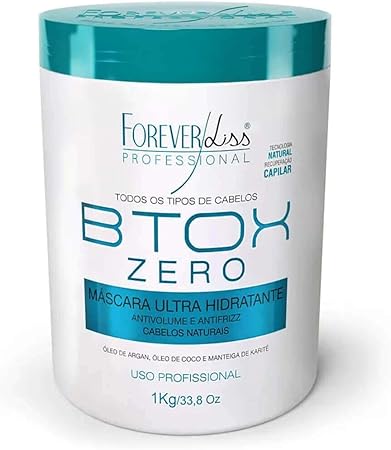 Forever liss, Btx Zero Oleo de Argan ,Hair Mask For Hair, 1kg