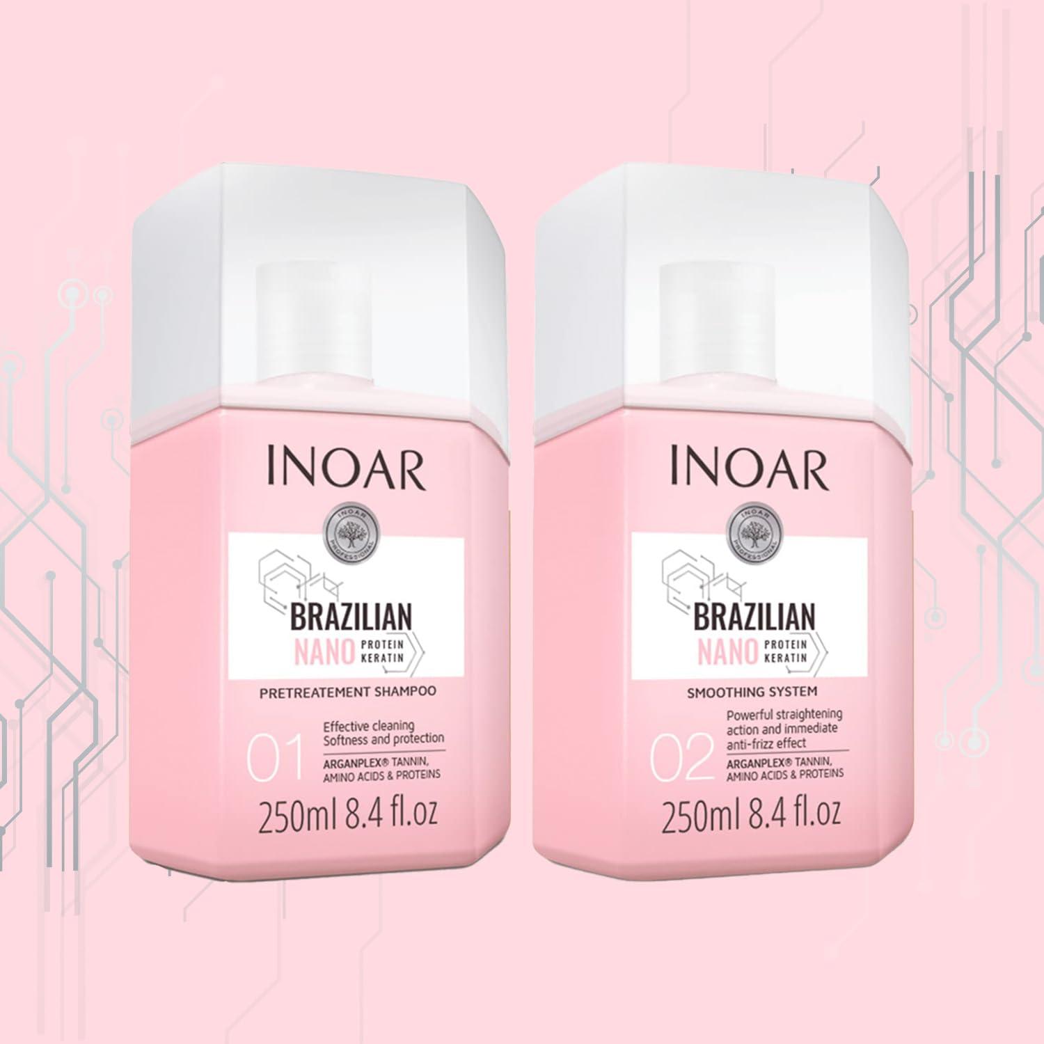 Inoar, Kit New Nano, 2x250ml - BUY BRAZIL STORE