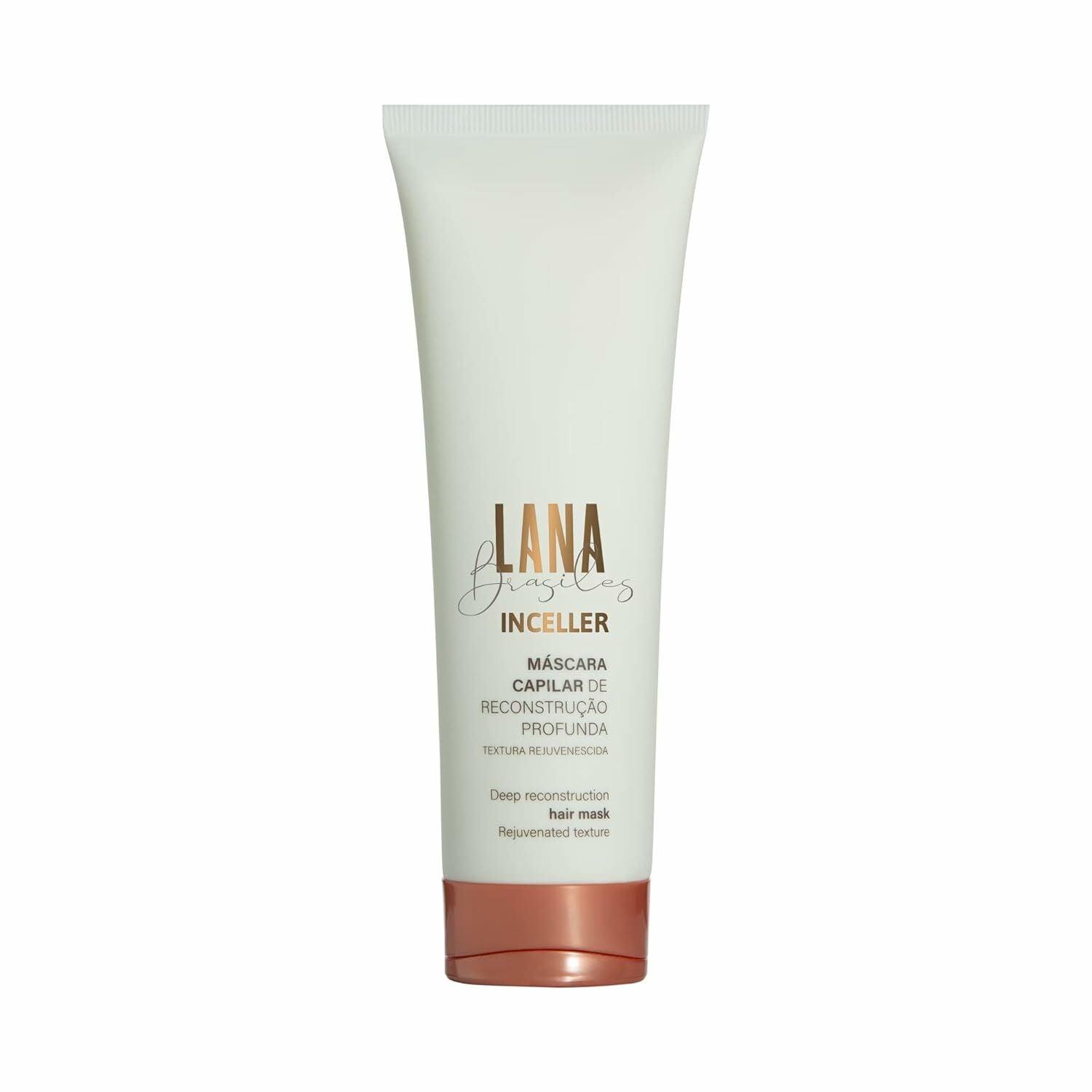 Lana Brasiles | Inceller Conditioner | Treats And Rejuvenates Hair | Shine And Softness | 250 ml / 8.45 fl.oz. - BUY BRAZIL STORE