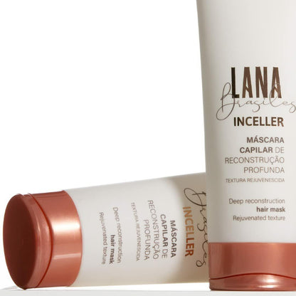Lana Brasiles | Inceller Conditioner | Treats And Rejuvenates Hair | Shine And Softness | 250 ml / 8.45 fl.oz. - BUY BRAZIL STORE