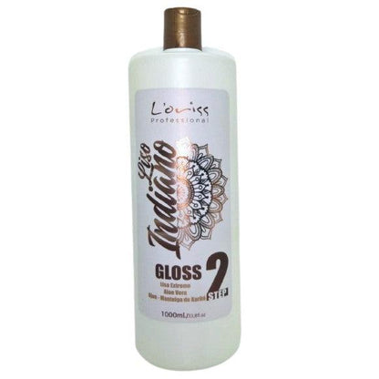 Loriss Professional, Indianogloss 2, Restoring Conditioner For Hair, 1L - BUY BRAZIL STORE