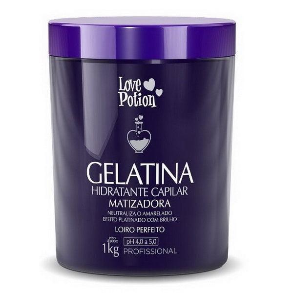 Love Potion, Gelatina Hidratante Capilar Matizadora, Hair Dye For Hair, 1Kg - BUY BRAZIL STORE