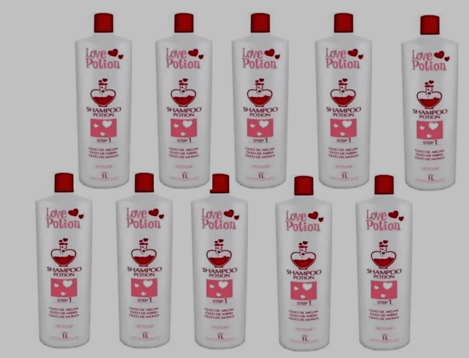 Love Potion, Love Potion, Deep Cleansing Shampoo For Hair, 10x1L