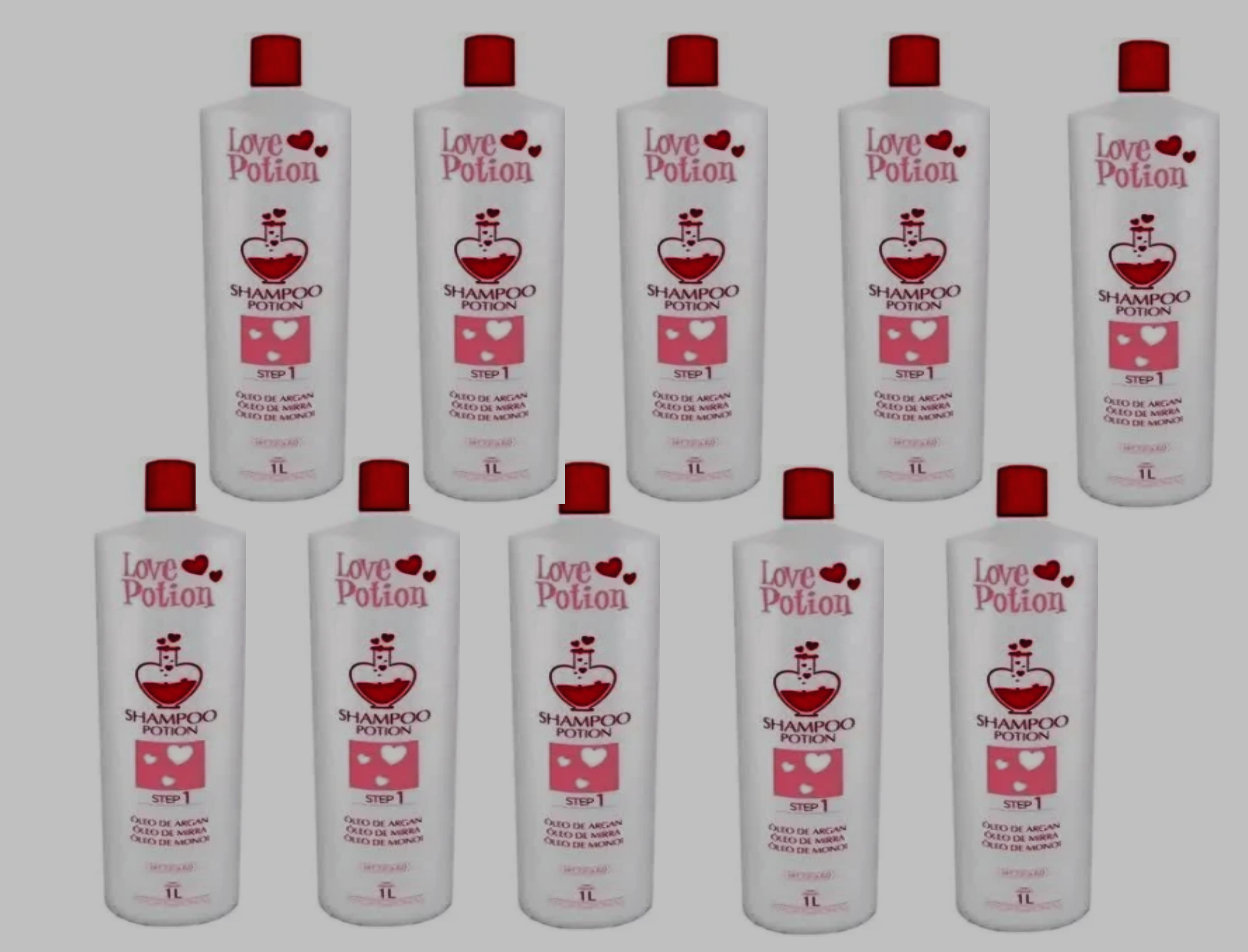 Love Potion, Love Potion, Deep Cleansing Shampoo For Hair, 10x1L