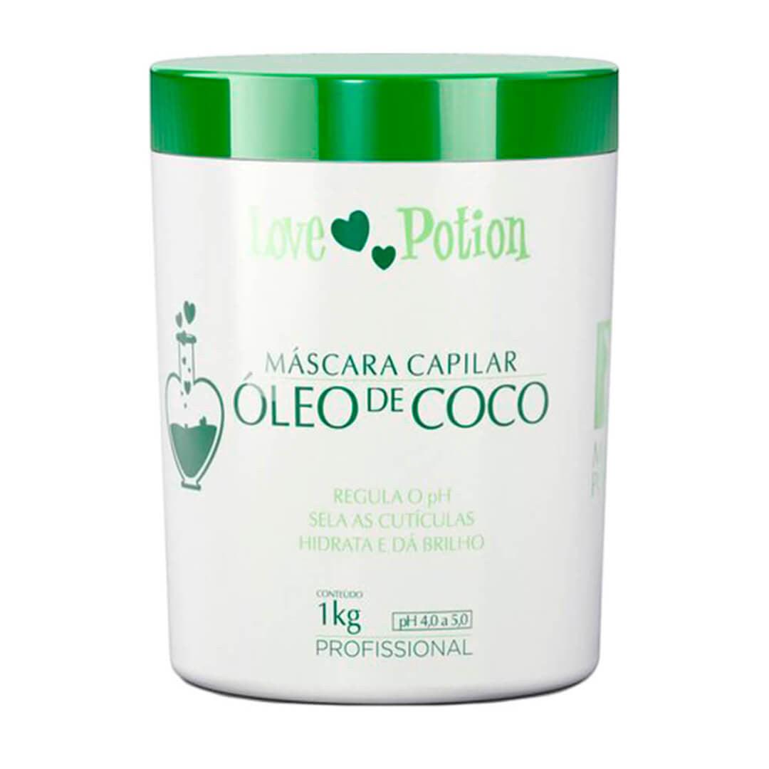 Love Potion, Oleo de Coco, Hair Mask For Hair, 1Kg - BUY BRAZIL STORE