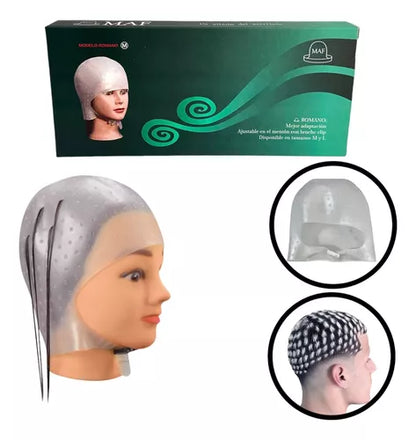 MAF, Touca De Silicone Modelo Strong, Cap for Hair, 200g