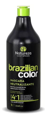 Natureza, Brazilian Color Neutralizante, Hair Mask For Hair, 1L