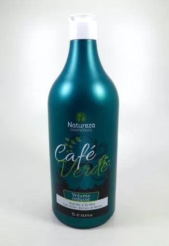 Natureza Cosmeticos Kit Escova de Cafe Verde Smoothing Protein 2x 1L | 33.8 oz - BUY BRAZIL STORE