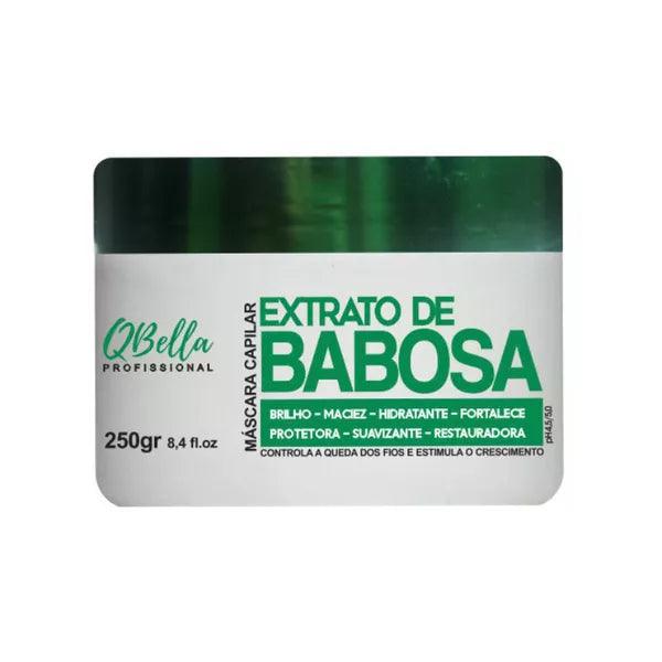 QBella, Extrato de Babosa, Hair Mask For Hair, 250g - BUY BRAZIL STORE