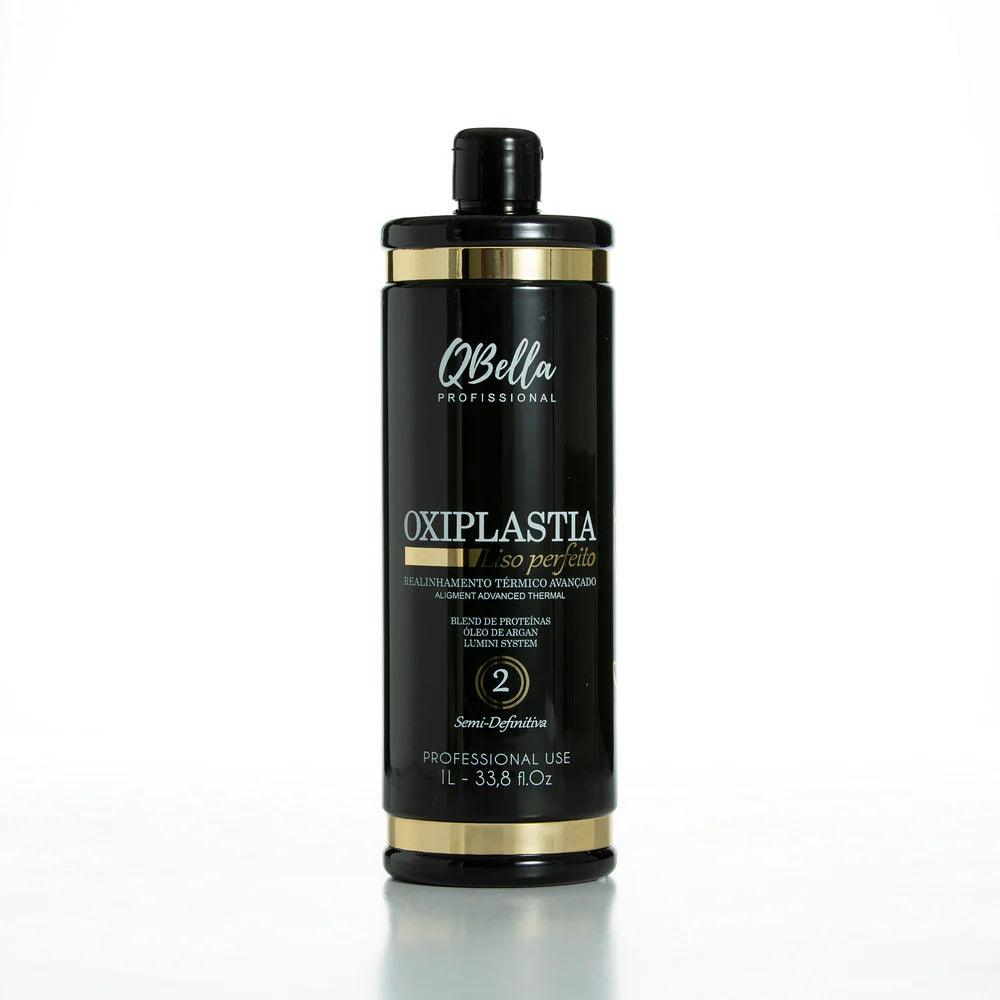 Qbella Oxiplastia Liso Perfeito - Restoring Conditioner For Hair, 2 -1L 33.8 oz - BUY BRAZIL STORE