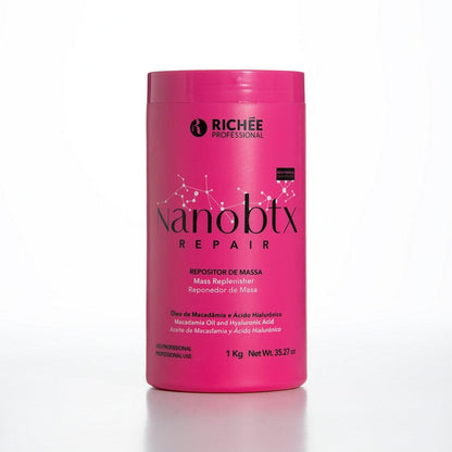 Richee, Nanobtx Repair, Hair Mask For Hair, 1kg - BUY BRAZIL STORE