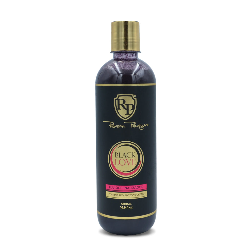 Robson Peluquero, Blacklove Fluido Finalizador, Finishing Oil For Hair, 500ml