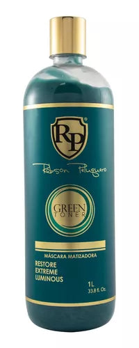 Robson Peluquero, Mascara Green, Hair Mask For Hair, 1L