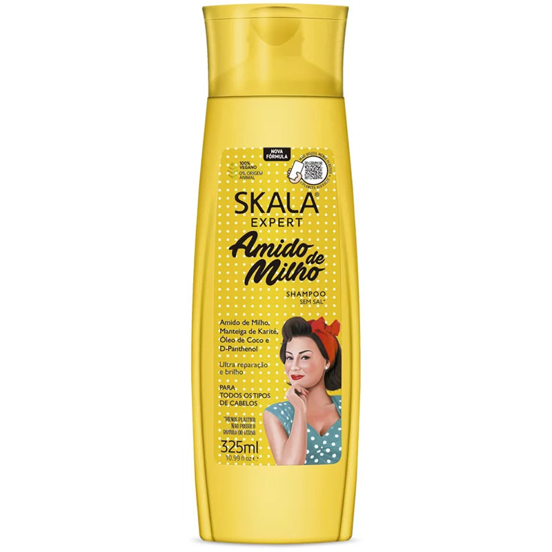 Skala, Amido de Milho, Deep Cleansing Shampoo For Hair , 325ml