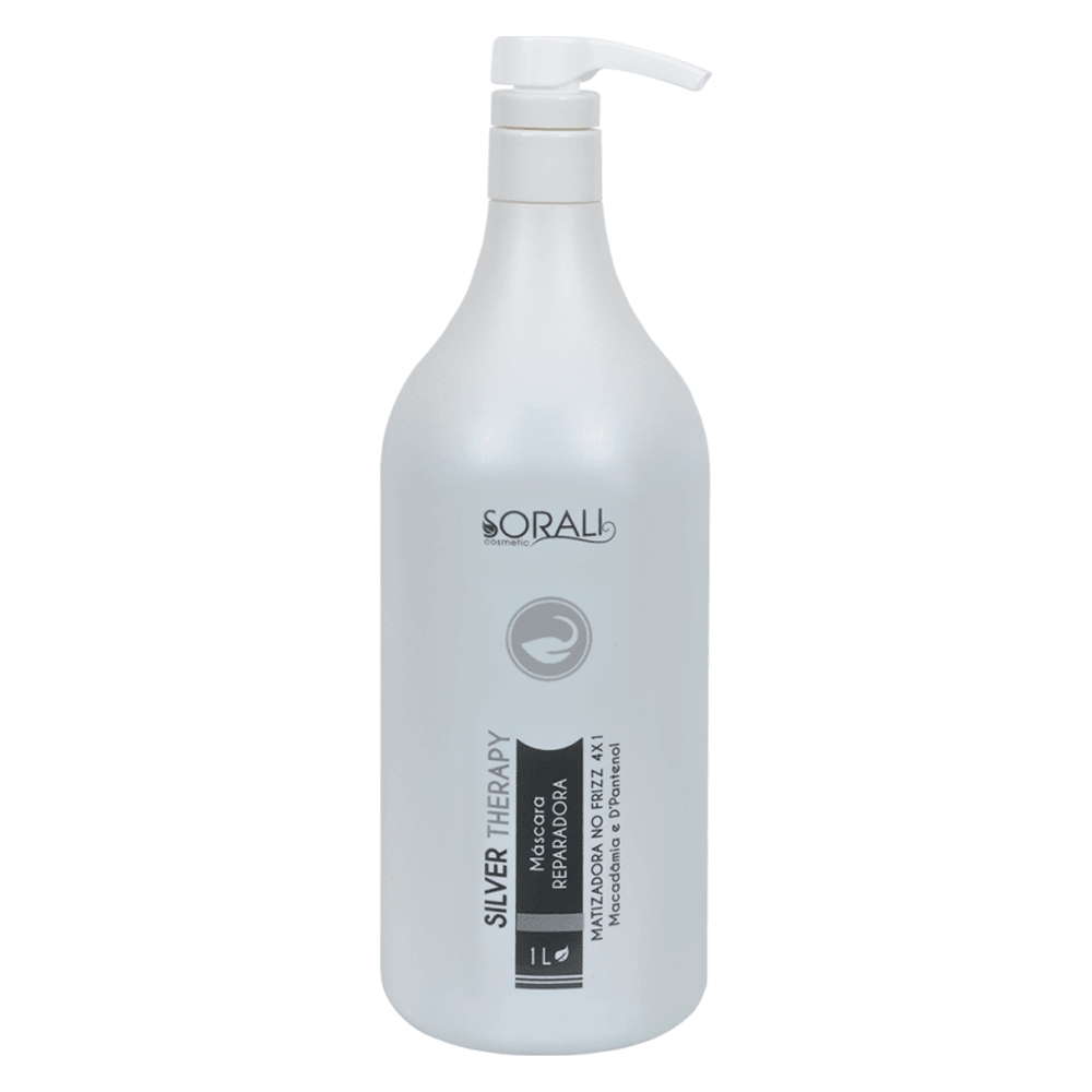 Sorali, SIlver Therapy, Restoring Conditioner For Hair, 1L - BUY BRAZIL STORE
