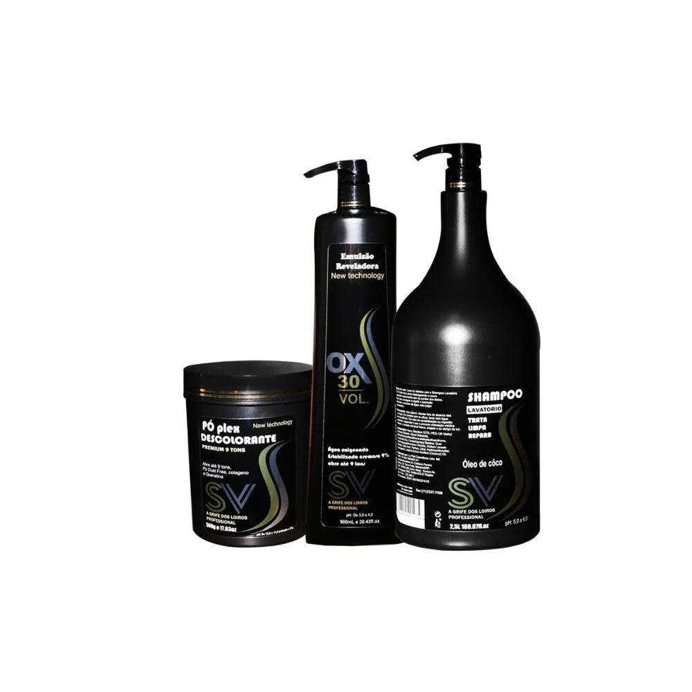 SV Grife dos Loiros, Kit SV Professional, 500g + 900ml + 2,5L - BUY BRAZIL STORE