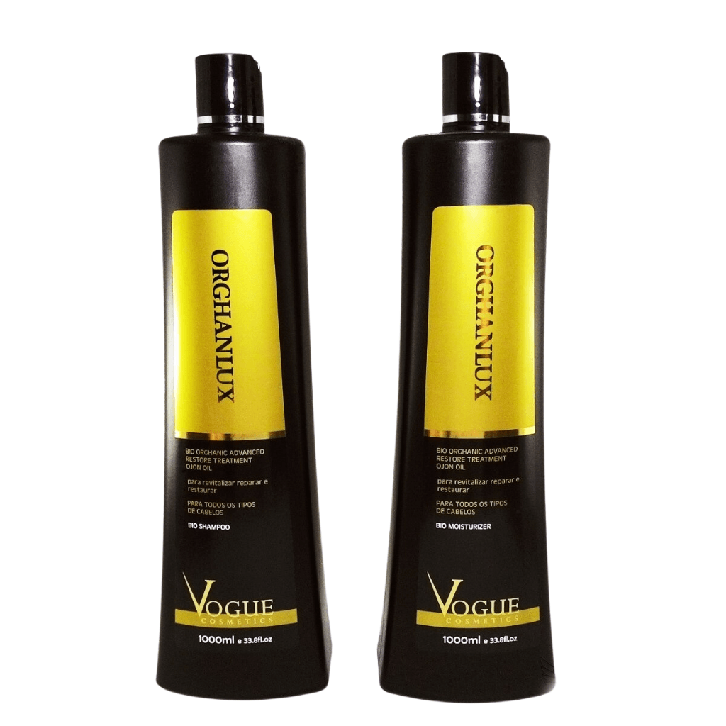 Vogue, Kit Orghanlux, Smoothing Protein, 2x1L | 33.8 oz - BUY BRAZIL STORE