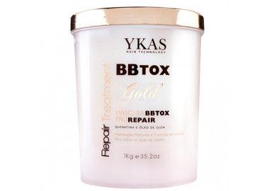 Ykas Hair, BBTOX Gold, Hair Mask For Hair, 1Kg - BUY BRAZIL STORE