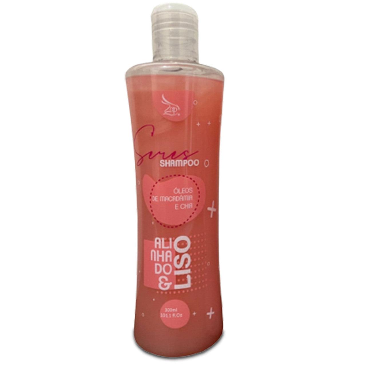 Zap, Alinhamentoliso, Deep Cleansing Shampoo For Hair, 300ml/ 10.14 fl.oz - BUY BRAZIL STORE